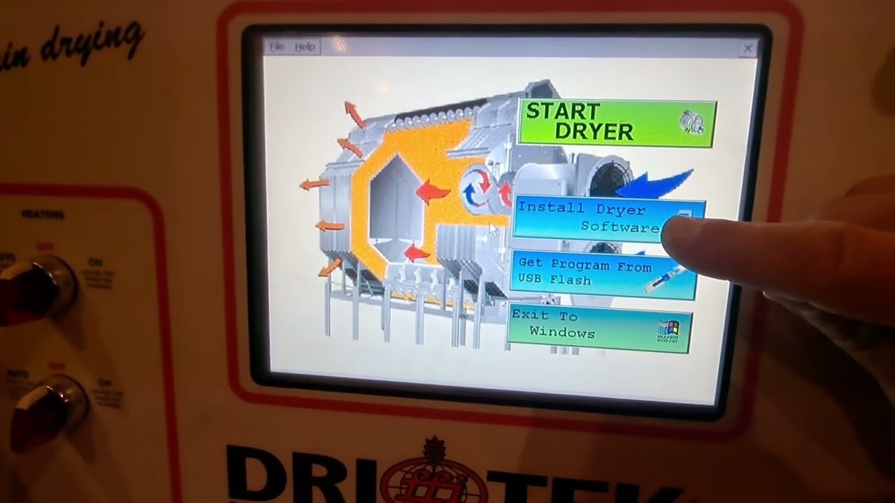 GSI Vision/Farm Fans DryTek Plus software after board replacement