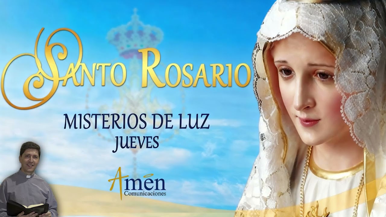 Santo Rosario en Audio l 12 Febrero de 2026 l Misterios de Luz l Amen Comunicaciones