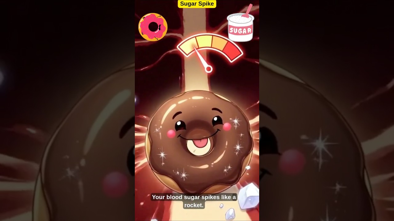 What Happens to Your Blood Sugar After Eating DONUT? 