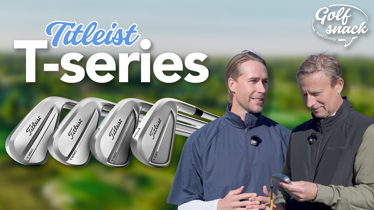 Allt du behöver veta om nya järnklubborna i Titleist T-series