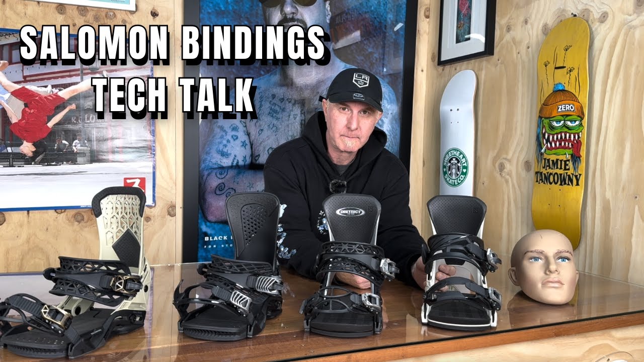 Salomon ShadowFit Snowboard Bindings - Tech Talk Review