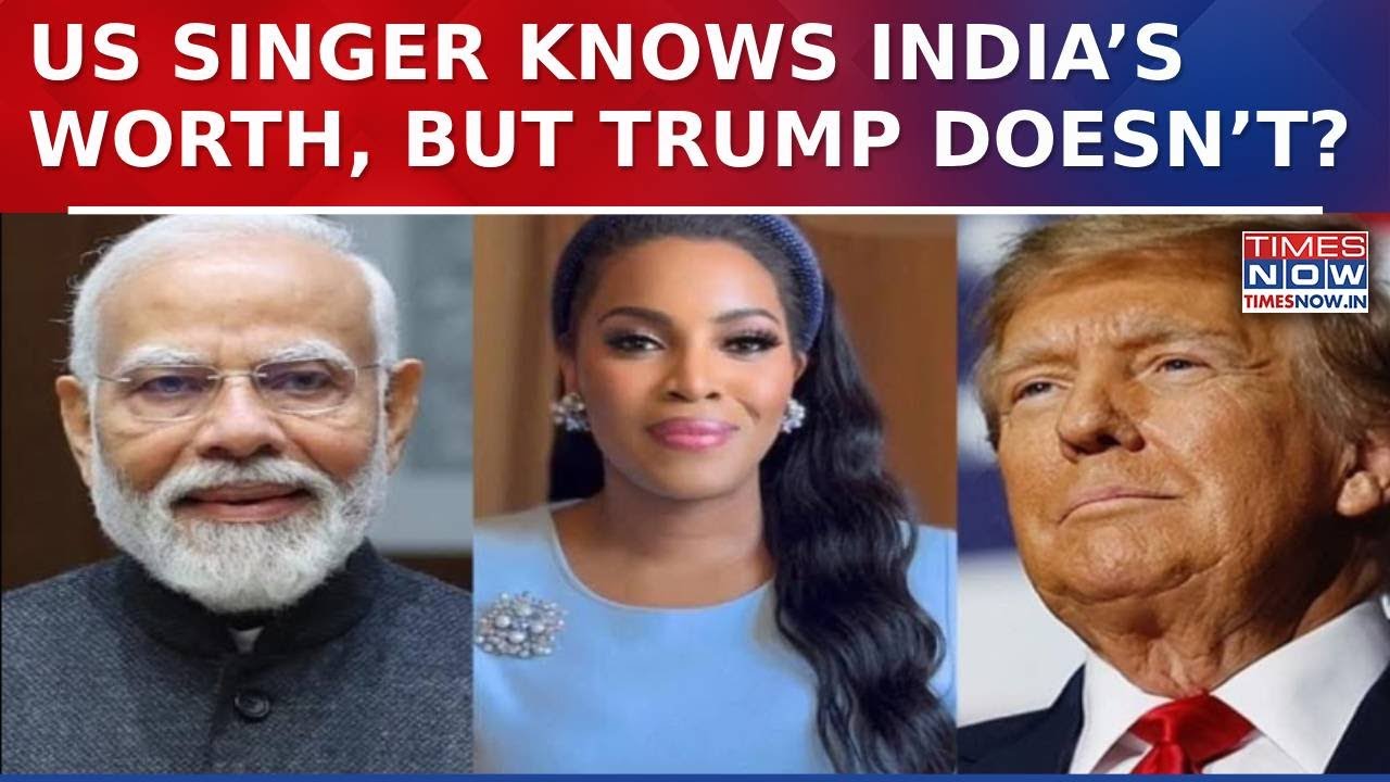 India US Tariff Tension: Singer Mary Millben Appeals To Trump, Says &lsquo;America Needs India&rsquo;| Watch