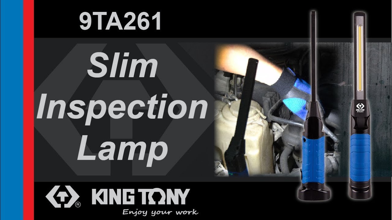 KING TONY 9TA261 600 Lumen Slim Inspection Lamp