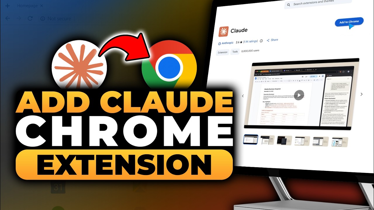 How To Add Claude Chrome Extension (𝟮𝟬𝟮𝟲) | 100% WORKS | NO Yapping, To The Point! | FAST & EASY