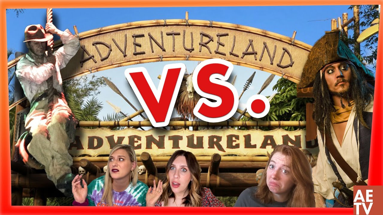 Disney World vs Disneyland: ADVENTURELAND
