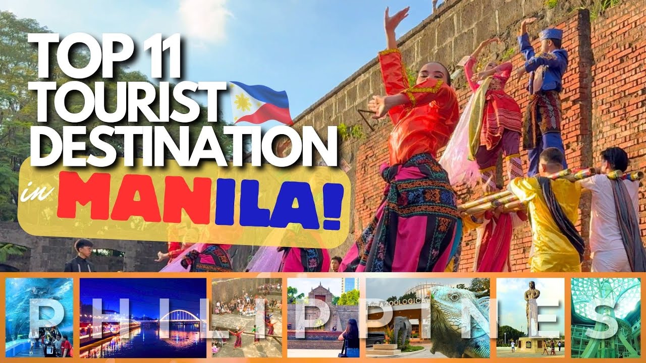 11 Best Tourist Destination in Metro Manila! | Walking Tour Compilation 2025 4K