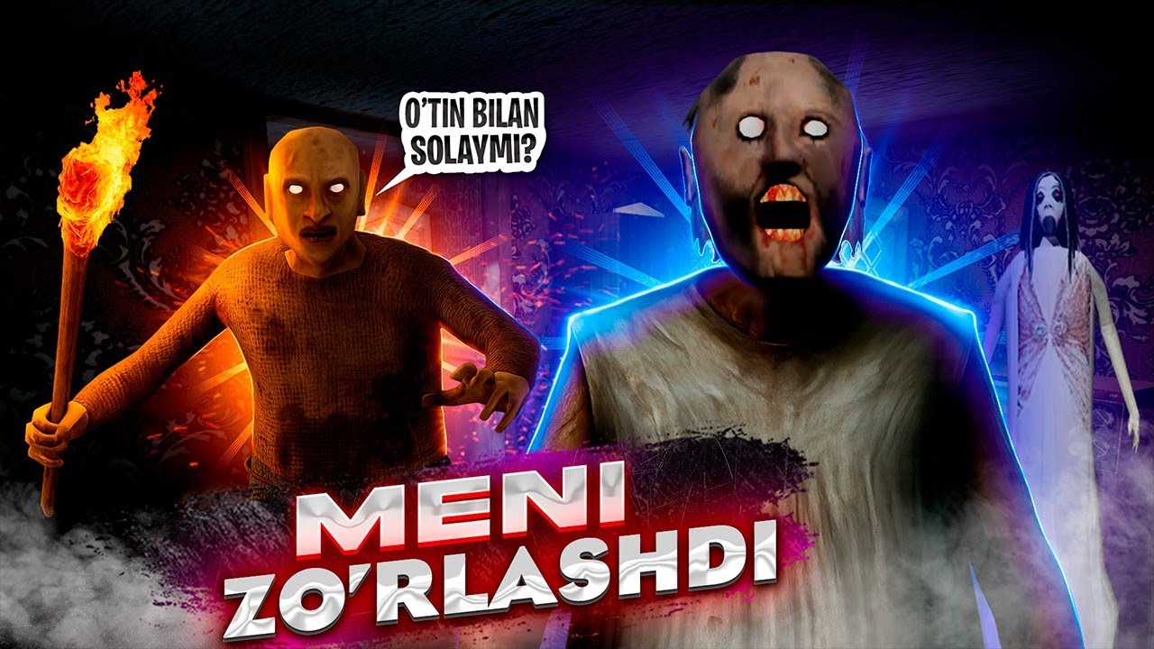 MENI ZOʻRLASHDI 😡 • GRANNY 3 • NORMAL REJIM 😱 • UZBEKCHA LETSPLAY