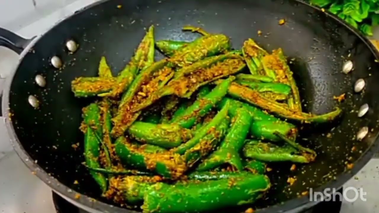 hari mirch Ki Ek Bar yah sabji Banakar kha kar Dekhen Roti parathe ke sath injoy Karen