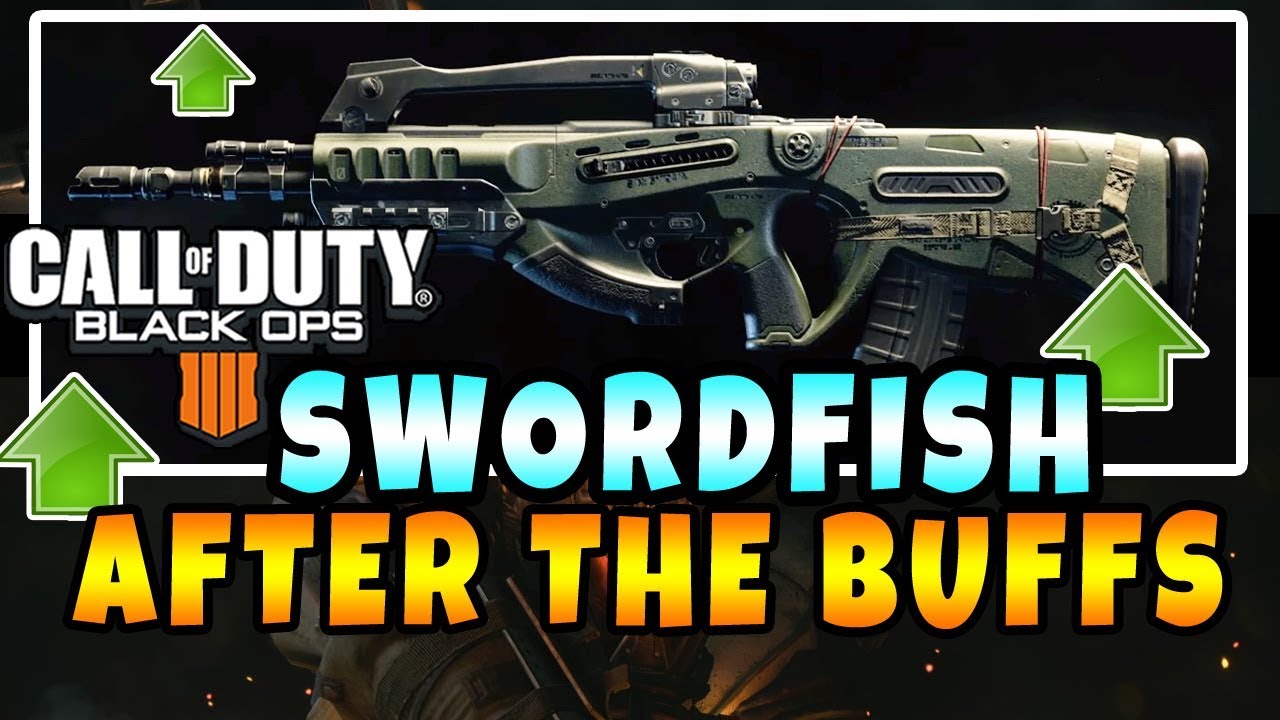 The New Swordfish Tactical Rifle After the Buffs (Reduced Idle Sway, Faster Bursts) Black Ops 4