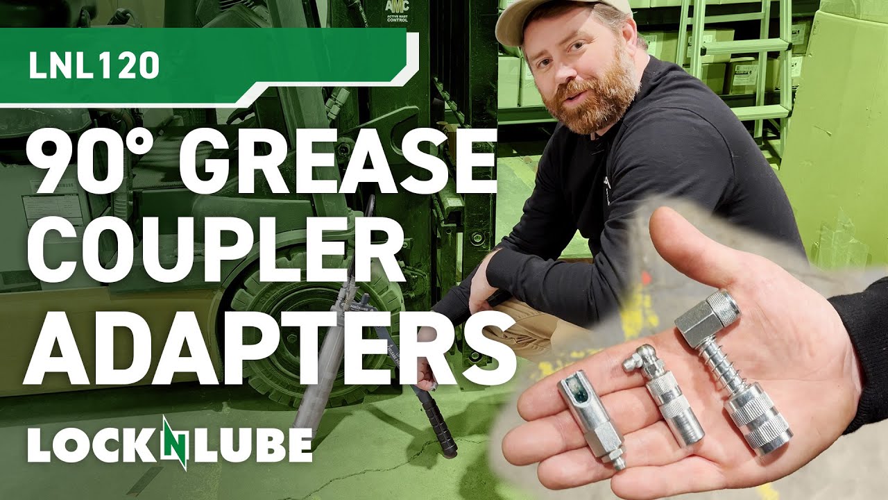 LockNLube 90 Degree Greasing Adaptors