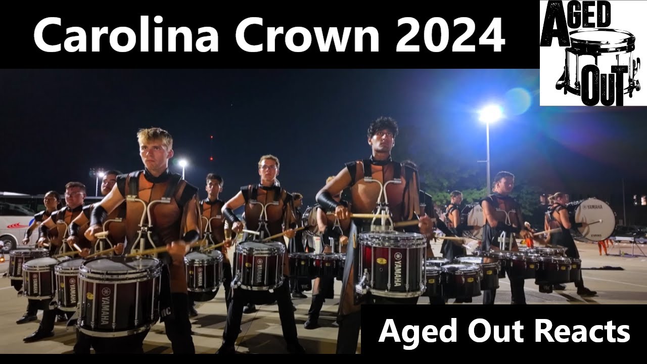 Carolina Crown Drumline 2024 || Aged Out Reacts
