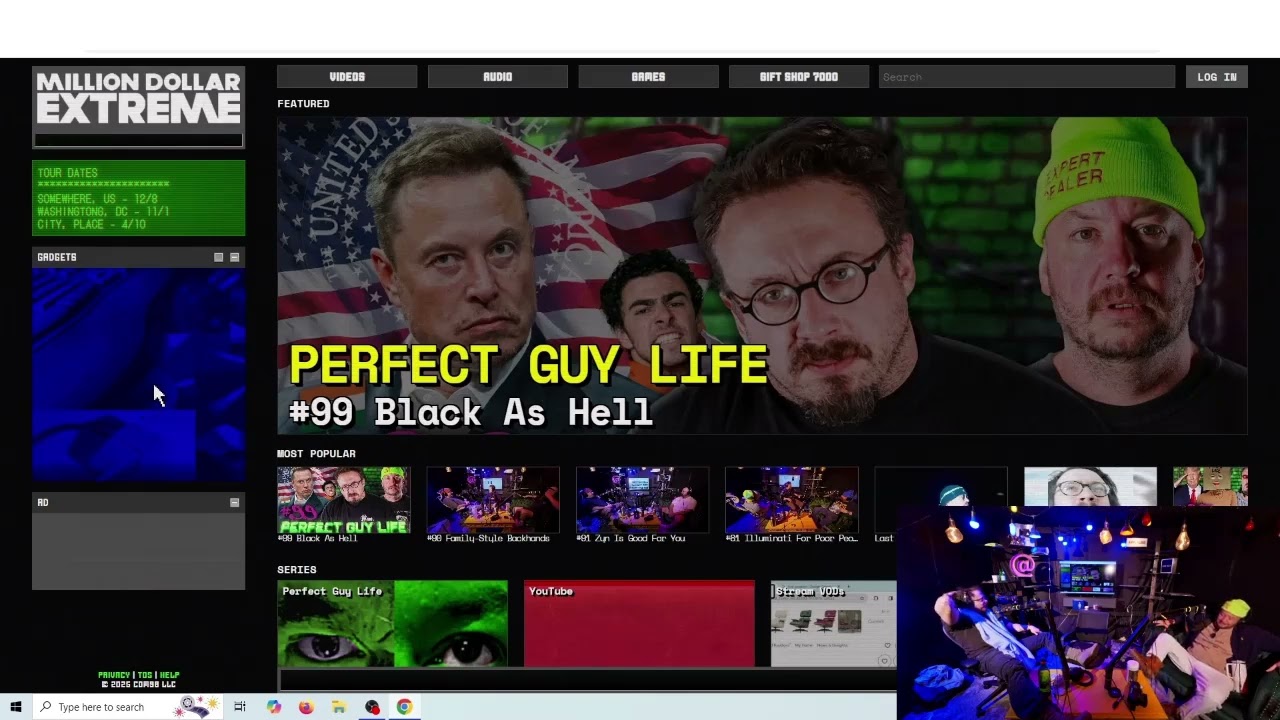 Sam Hyde talks his new MDE.tv site!