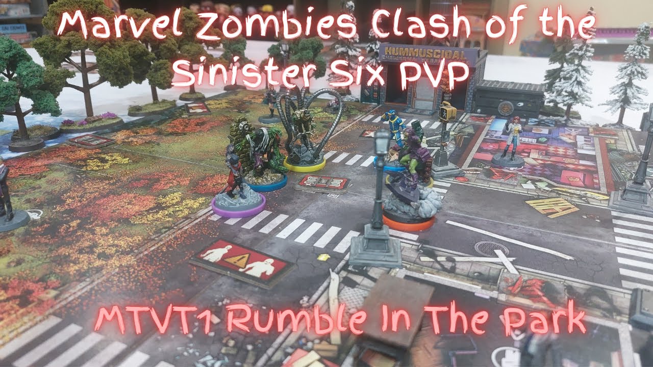 Marvel Zombies Clash of the Sinister Six PVP MTVT1 Rumble In The Park
