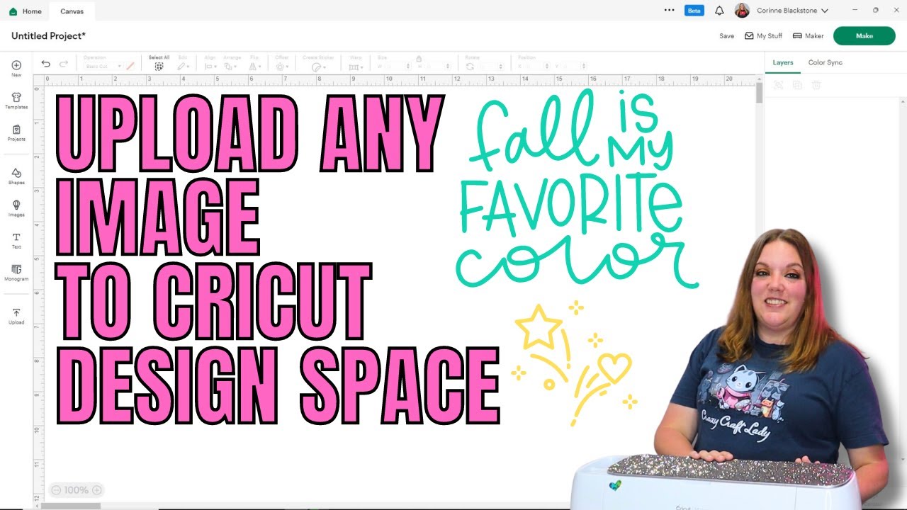Загрузите любое изображение в Cricut Design Space — обновлено в 2024 г.