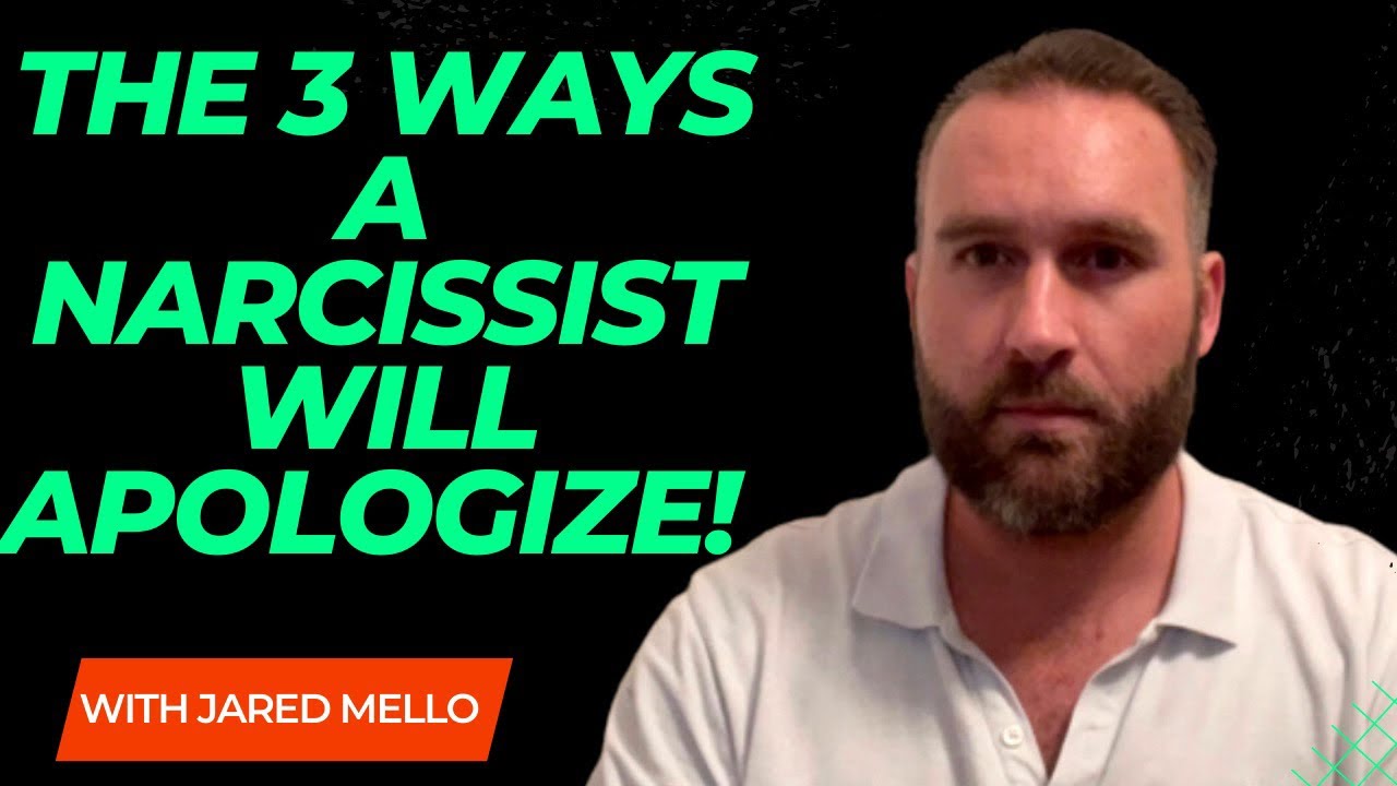 The 3 Ways A Narcissist Will Apologize!