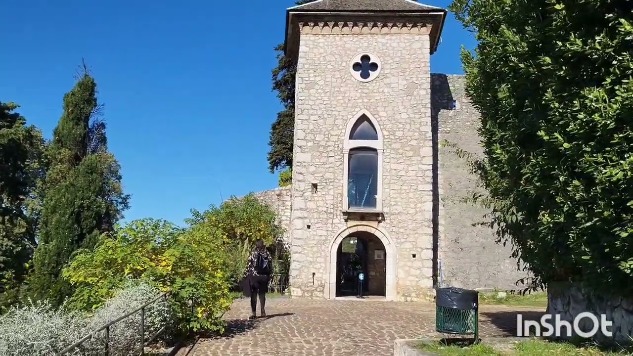 Rijeka Kroatien Spaziergang durch Rijeka Trsat - 4k 30fps - 