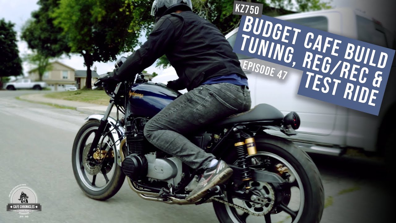 Budget Cafe Build E47: Tuning, Reg/Rec & test ride