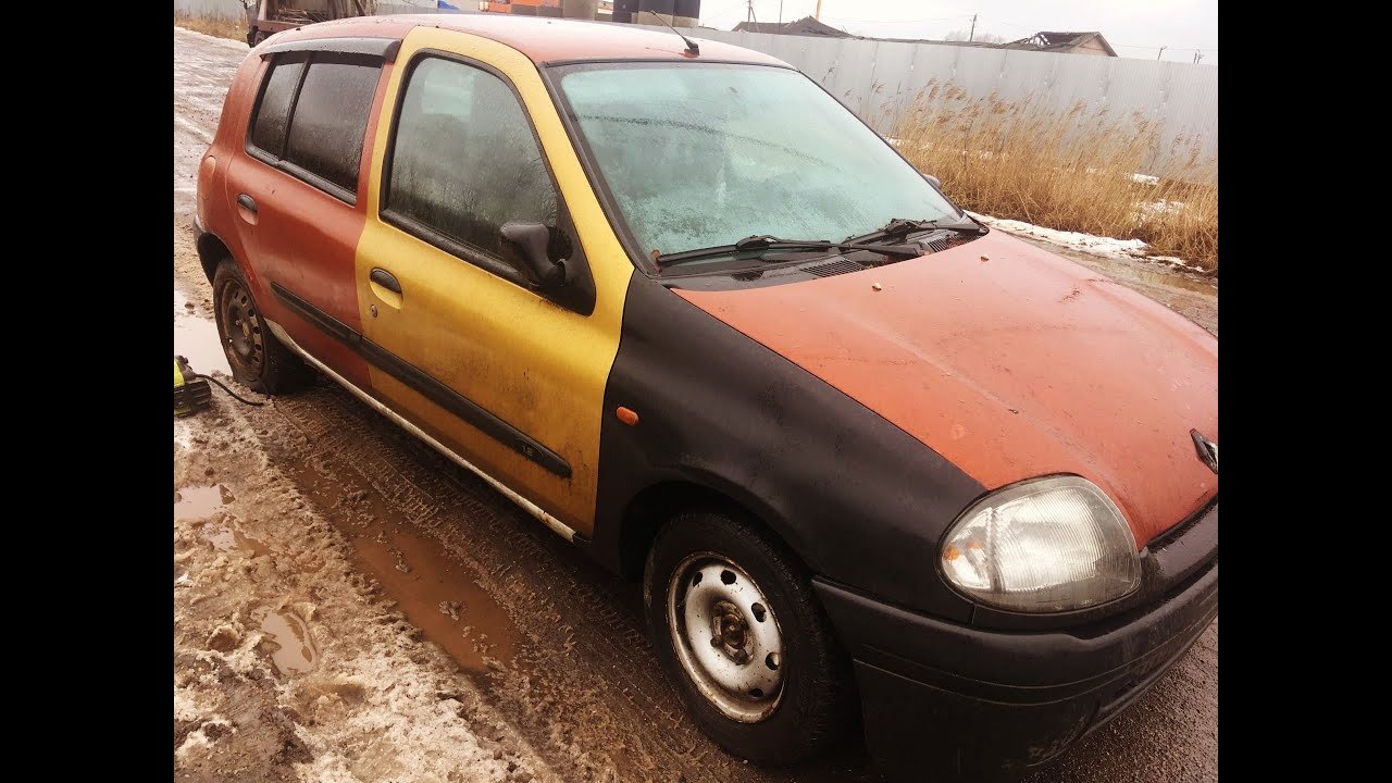 Обзор на разбор Renault Clio Symbol 2
