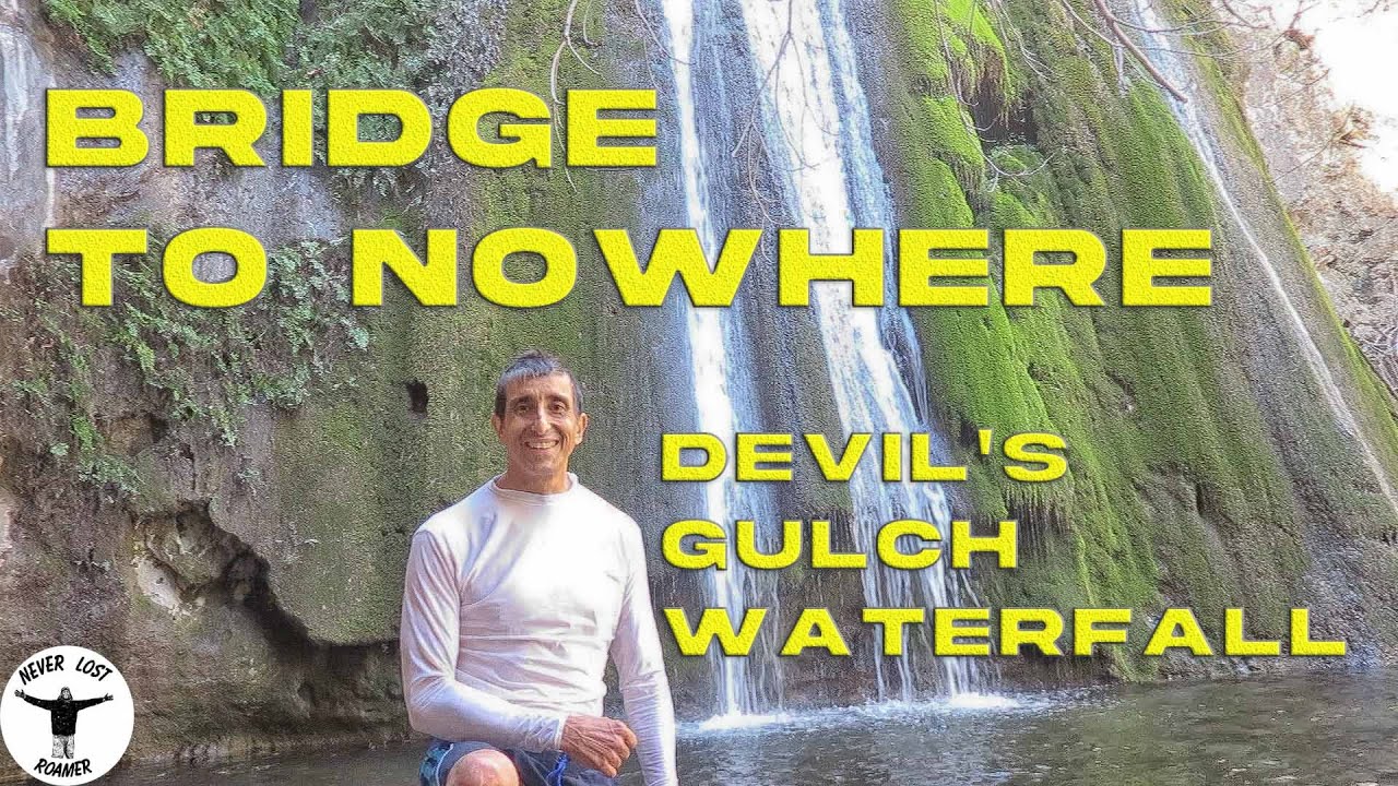 HOW TO FIND THE HIDDEN WATERFALL ON THE BRIDGE TO NOWHERE HIKE, Los Angeles County CA