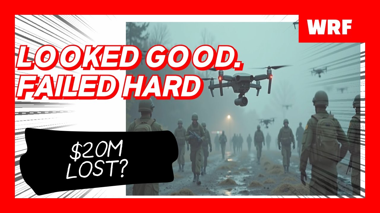 Why This High-Tech Drone FAILED in Real Combat