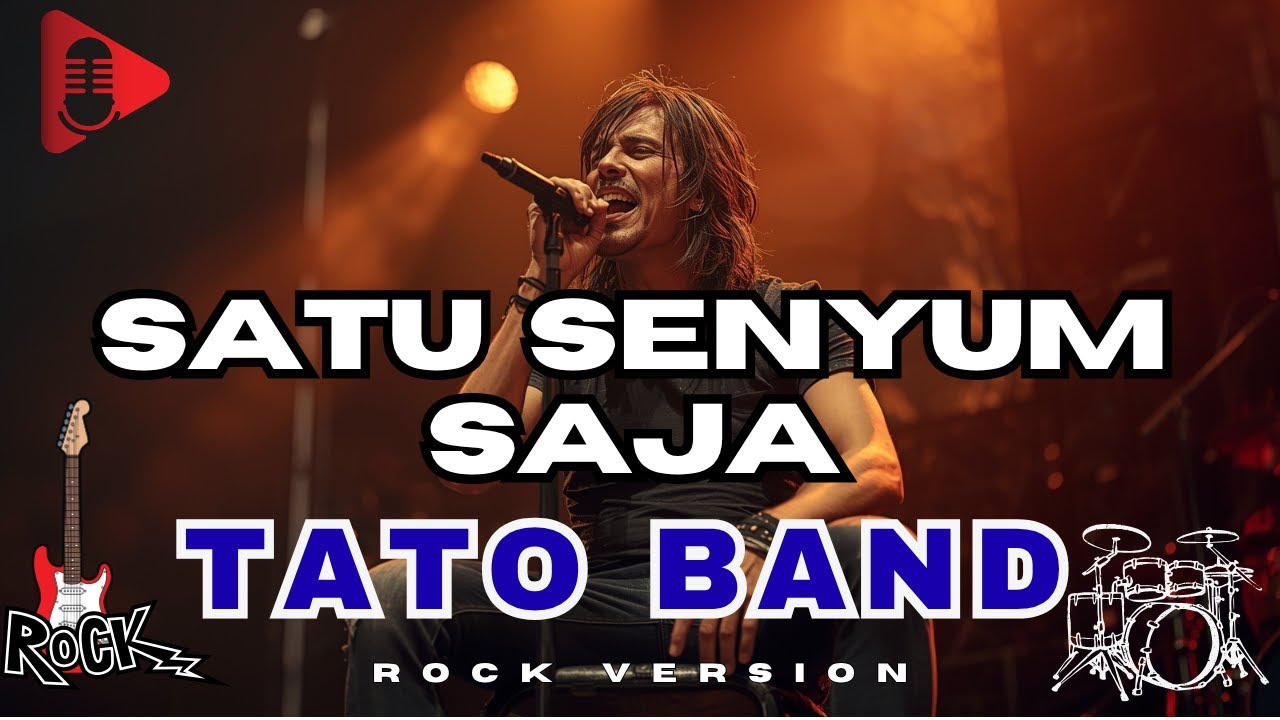 SATU SENYUM SAJA – TATO BAND | Cover Rock Nostalgia 90-an yang Bikin Merinding! Bikin Rindu Masa SMA