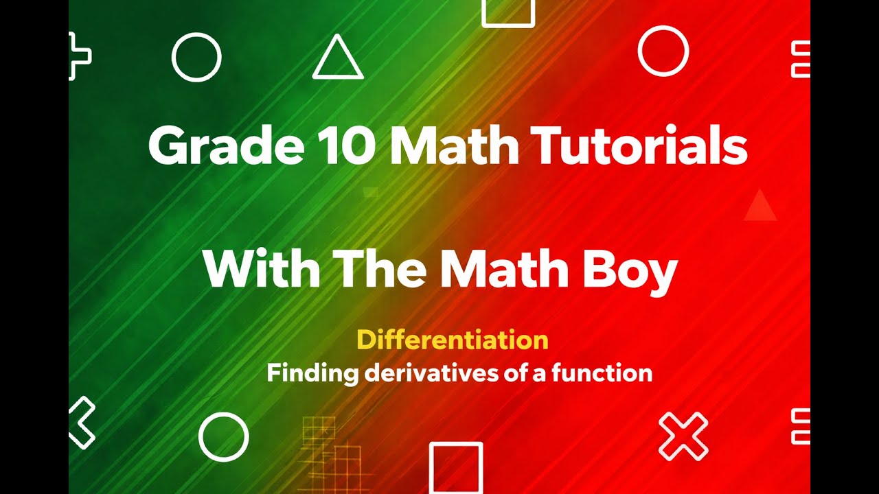 Derivatives of a function