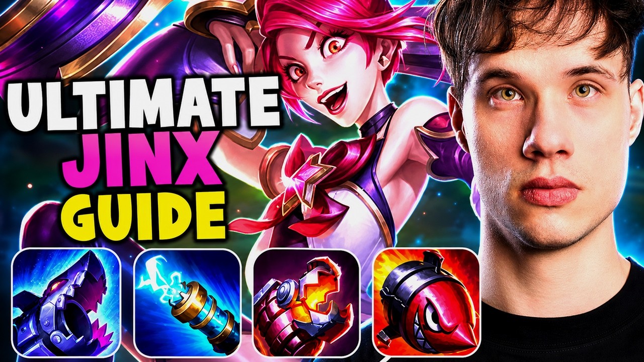 How Pro Players ACTUALLY Play Jinx &ndash; Ultimate Challenger Guide