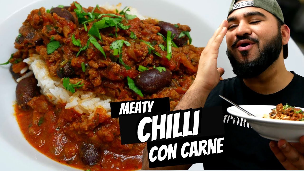 DELICIOUS CHILLI CON CARNE RECIPE | How to make Chilli Con Carne | Halal Chef