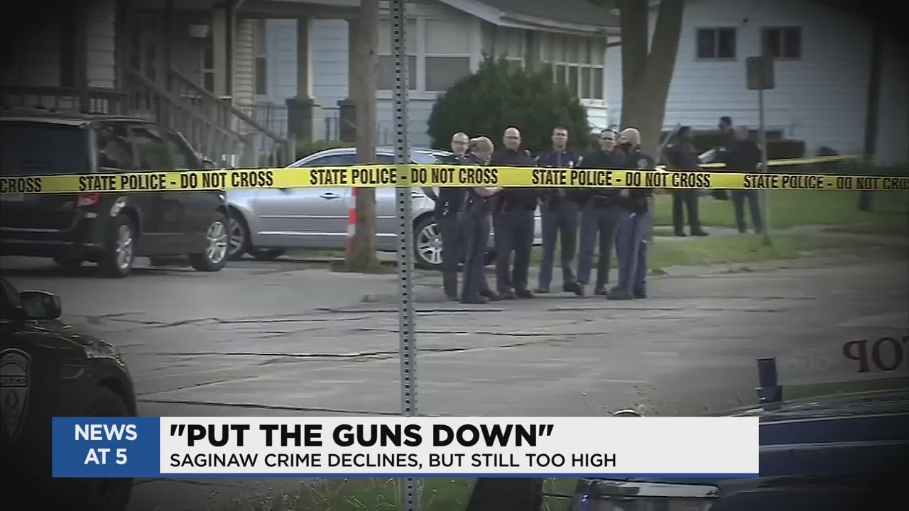 Saginaw crime declines, but still too high