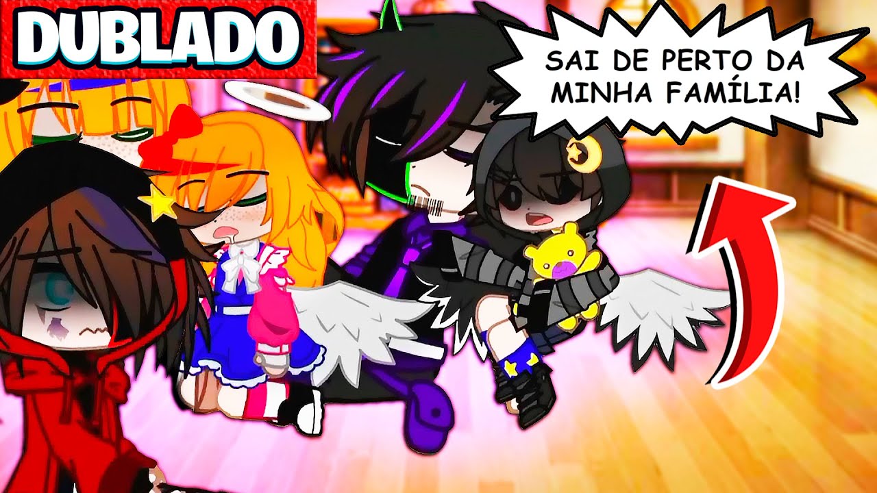 [ DUBLADO ] FAMÍLIA AFTON PR3SA EM UM QUARTO NOVO 😈 | MINI FILME GACHA CLUB