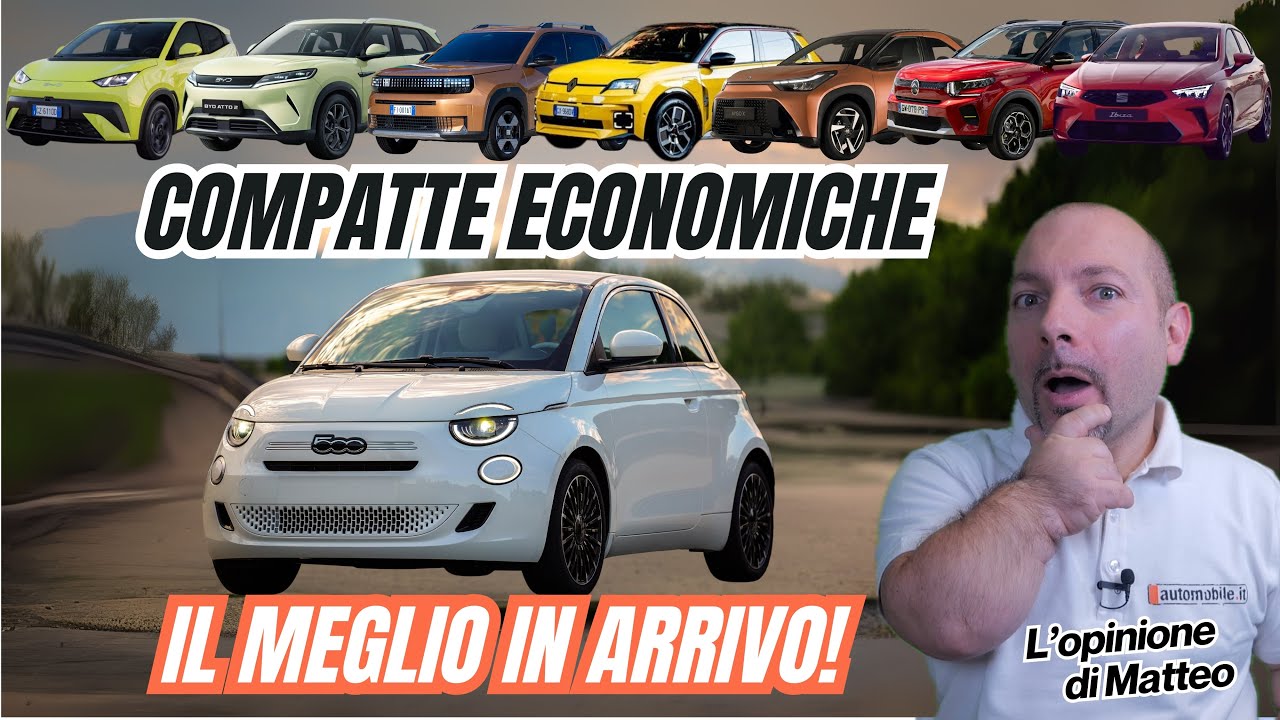 Novit&agrave; Auto 2025: le COMPATTE ECONOMICHE in ARRIVO entro fine ANNO!