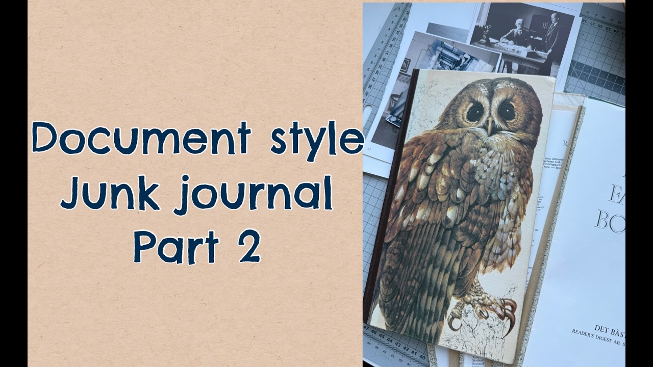 Document style Junk journal - part 2