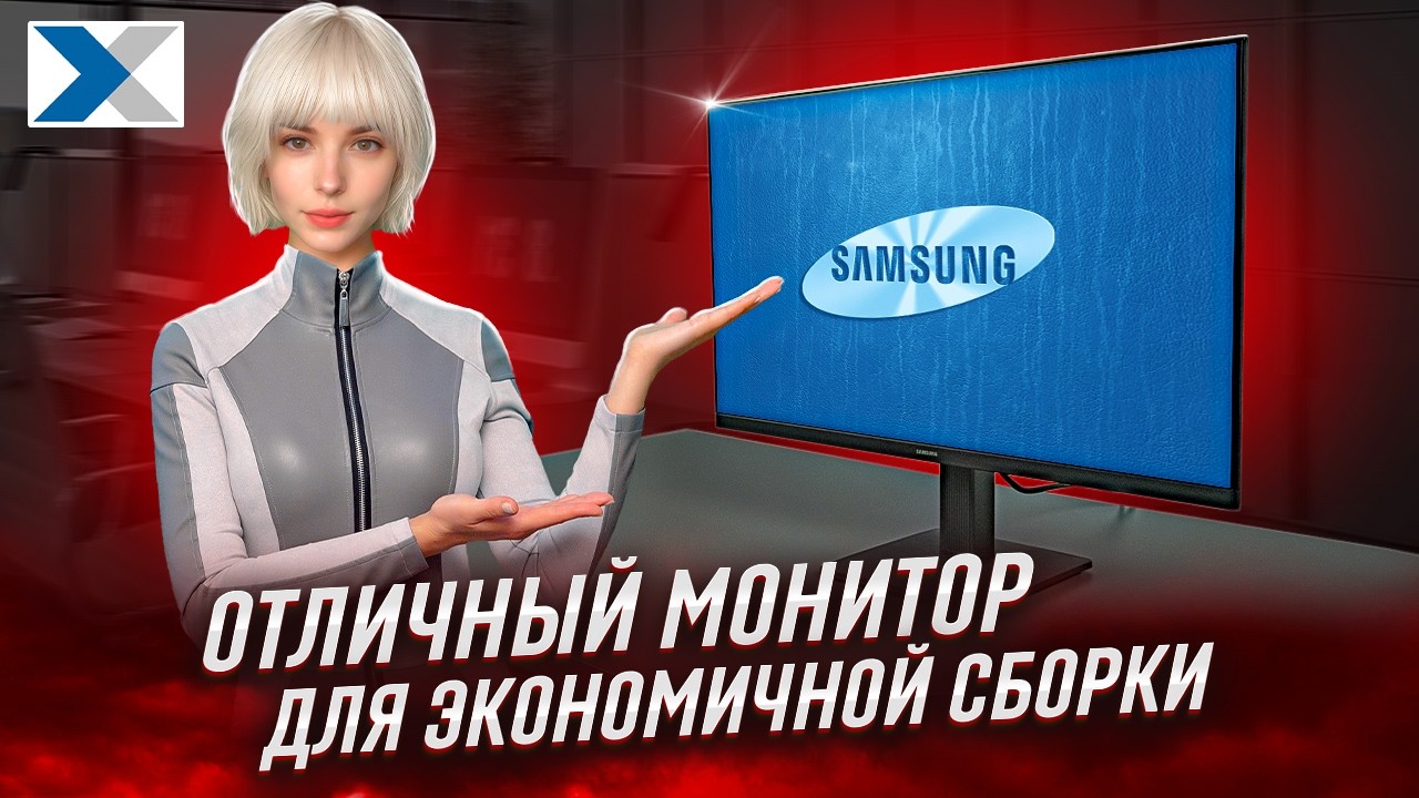 Монитор от Samsung  - бюджетное решение для дома и офиса