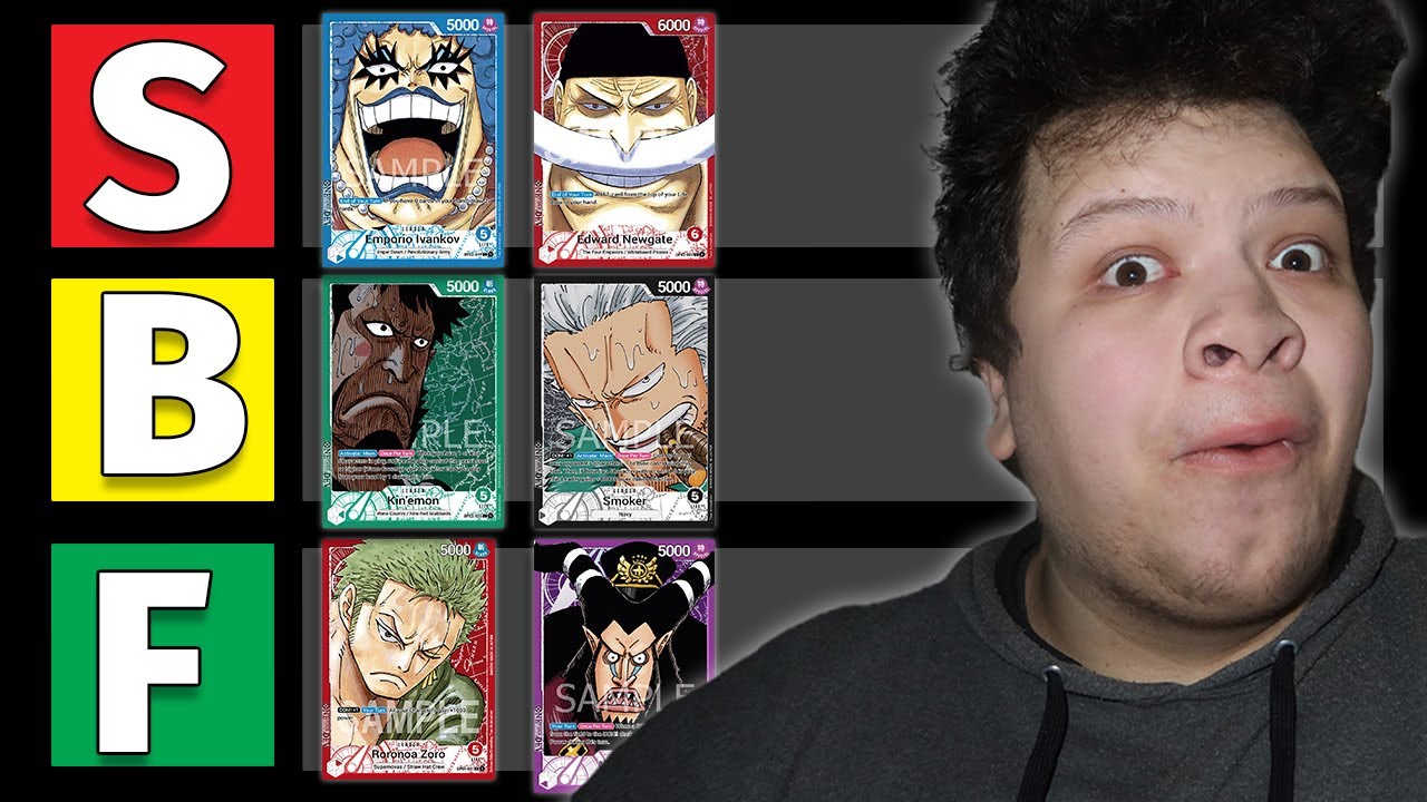 THE BEST PARAMOUNT WAR LEADERS! One Piece TCG OP-02 Tier List.