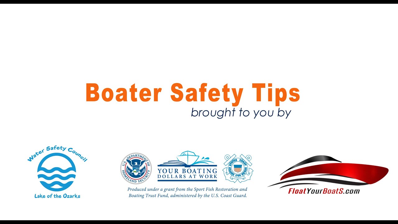 Boating Safety Tips Compilation