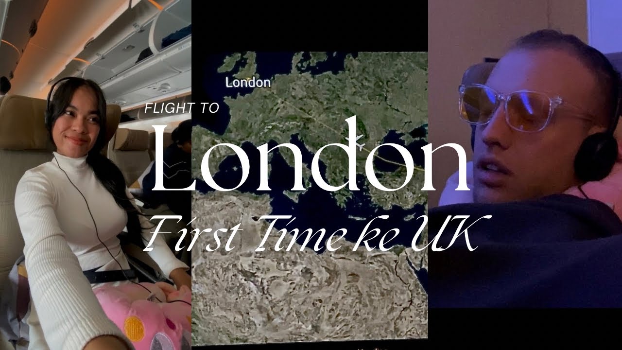 My First Flight to London 🇬🇧New Life Begins 