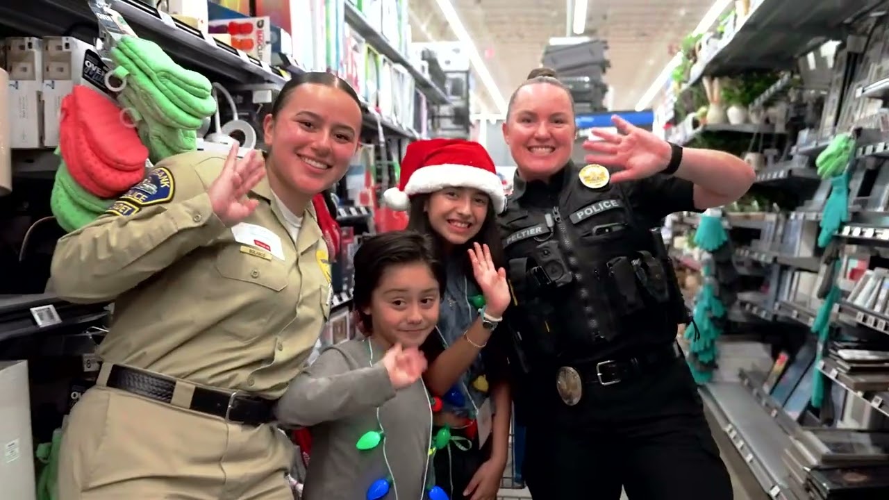 Shop With A Cop - Walmart