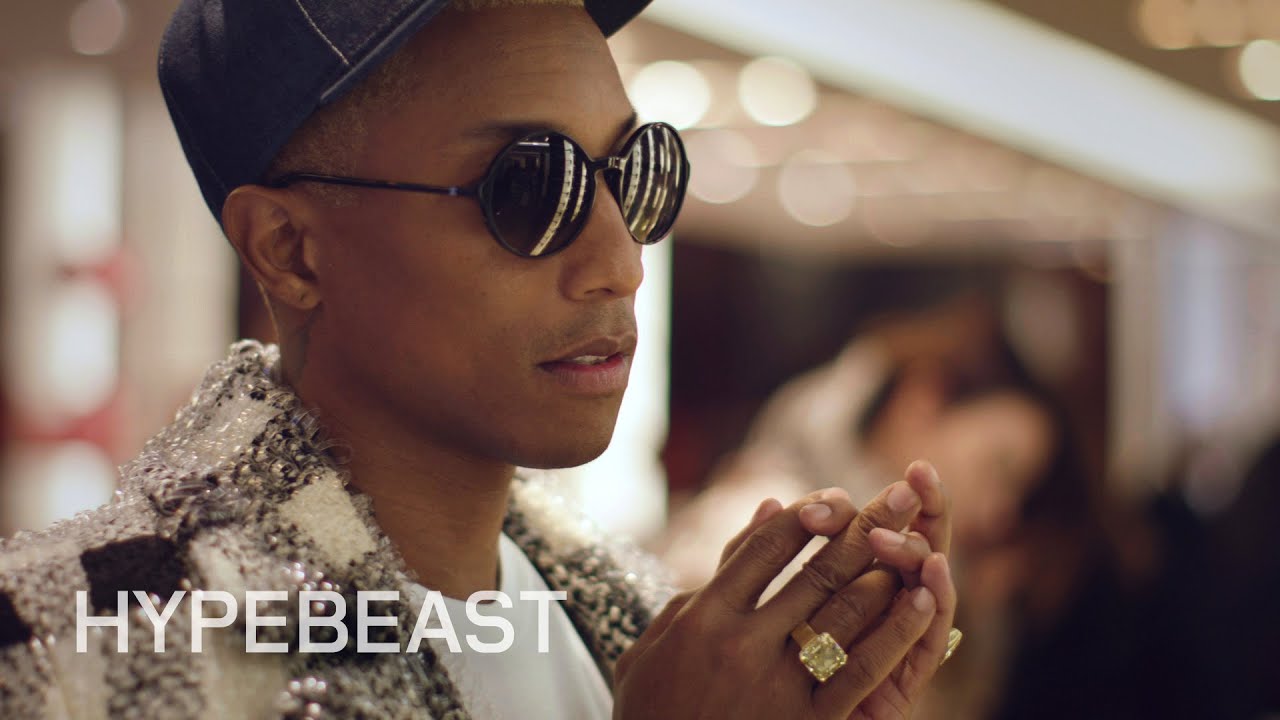 Front Row at CHANEL for PFW2016 with Pharrell Williams