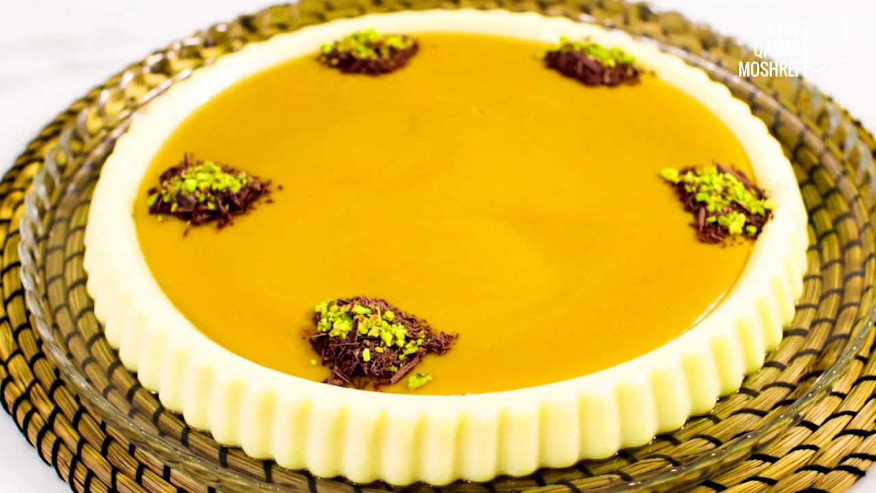حلى بارد من دون كريم كراميل و من دون قشطة و من دون كريما انسي اي حلى جربتي قمة باللذاذة 😋