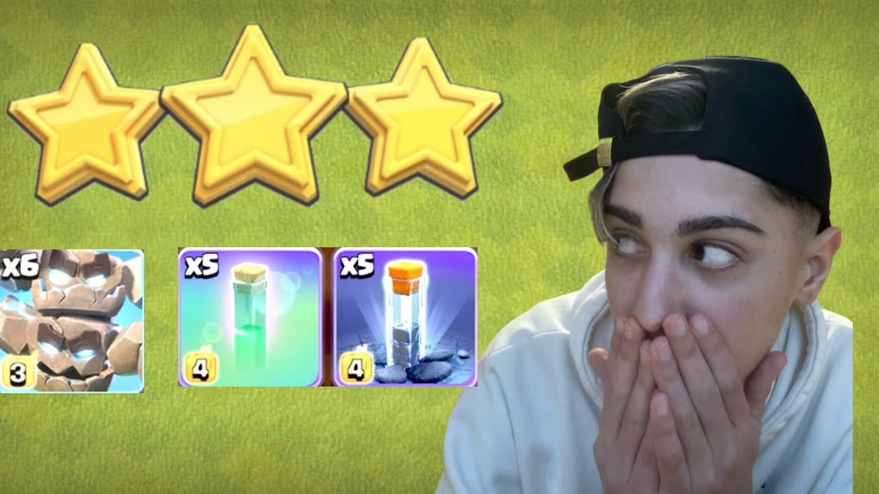 LA STRATEGIA PIÙ ROTTA ATTUALMENTE 😵 - TRISTELLAMENTI FACILI IN LEGA LEGGENDA!CLASH OF CLANS [ITA]