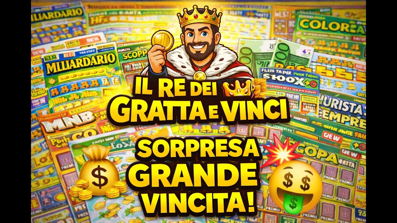 GRATTO I GRATTA E VINCI PIÙ FAMOSI! 💰