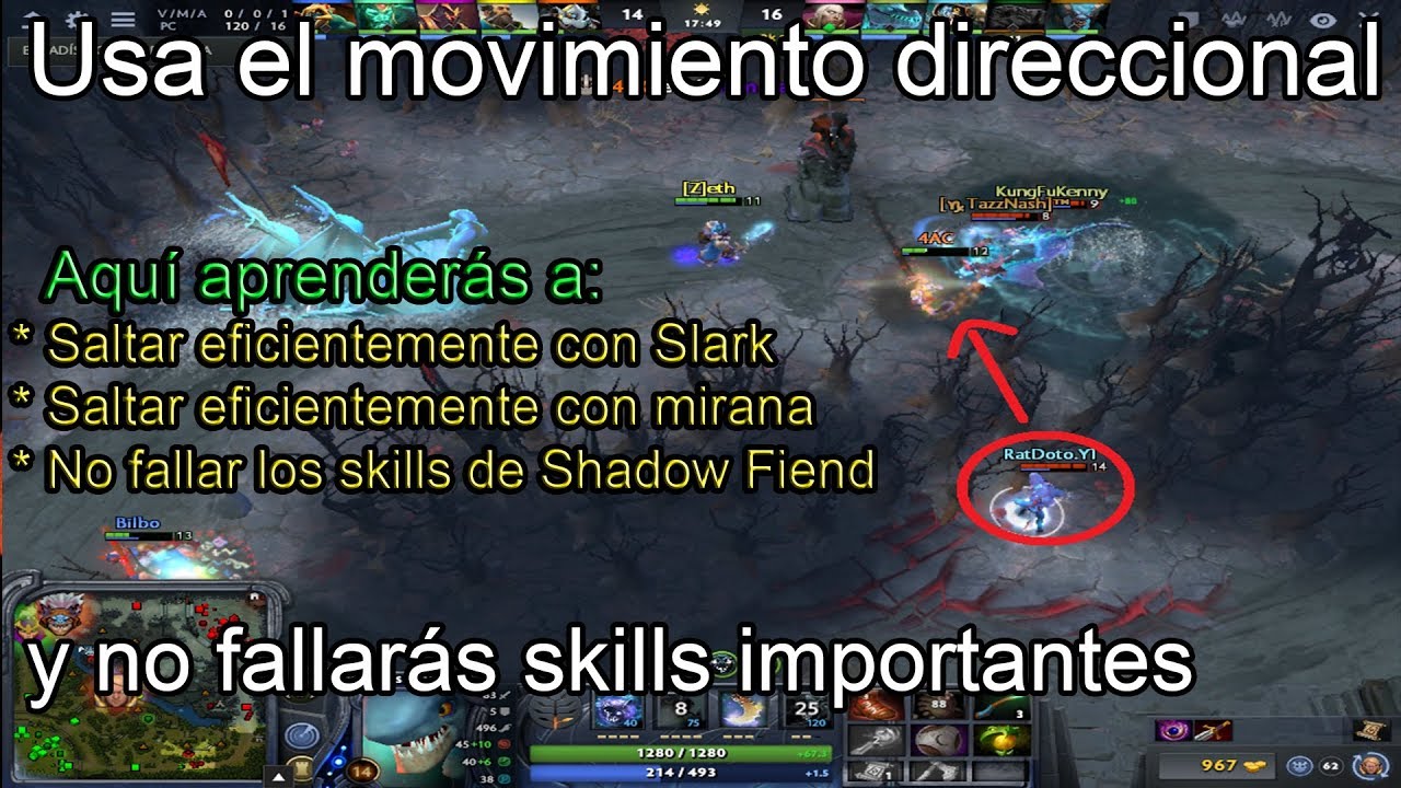 Aprende a usar el movimiento direccional - Tips dota 2