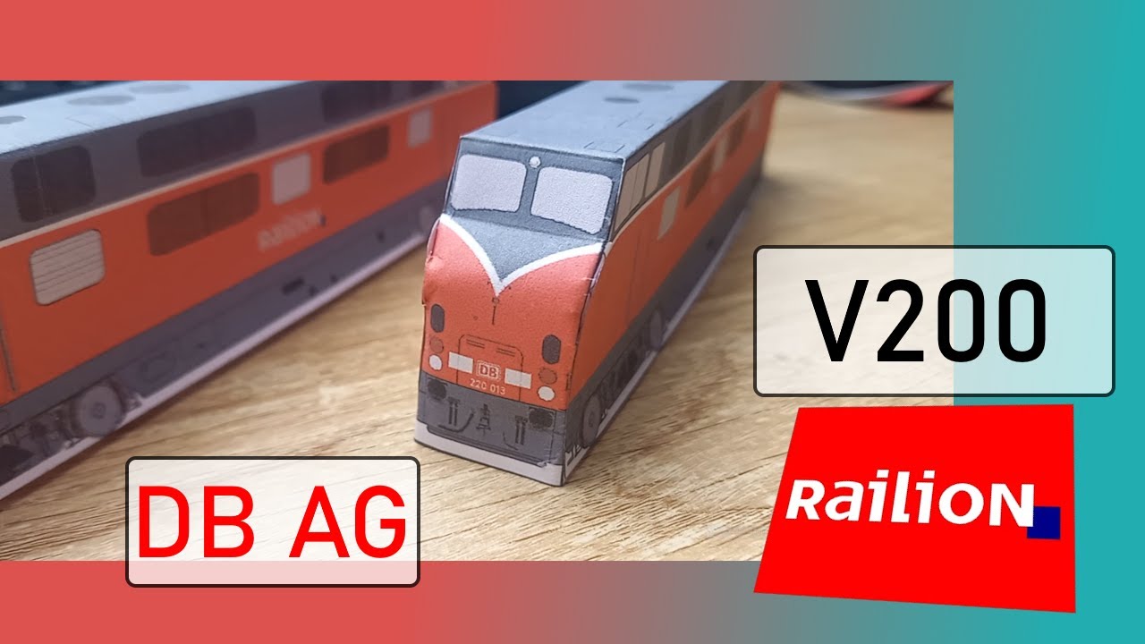 Alte Bundesbahn-Lok erwacht zu neuem Leben! #V200