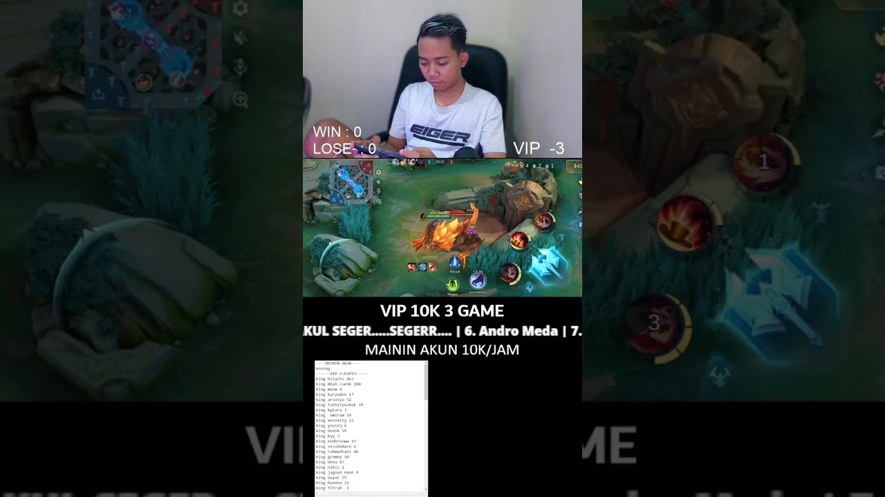 NGABUBURIT #mobilelegends #mlbb #shorts