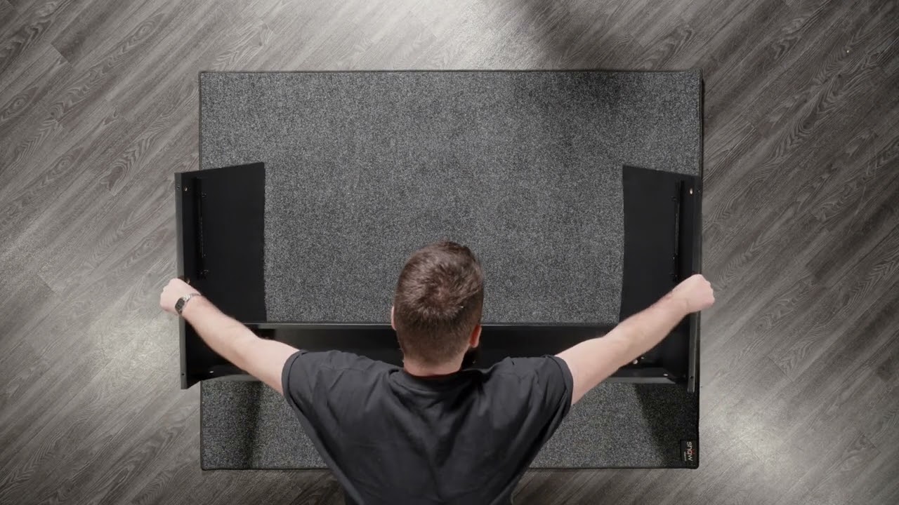 Modul Modular Studio Desk Assembly Guide | Gear4music Synths & Tech