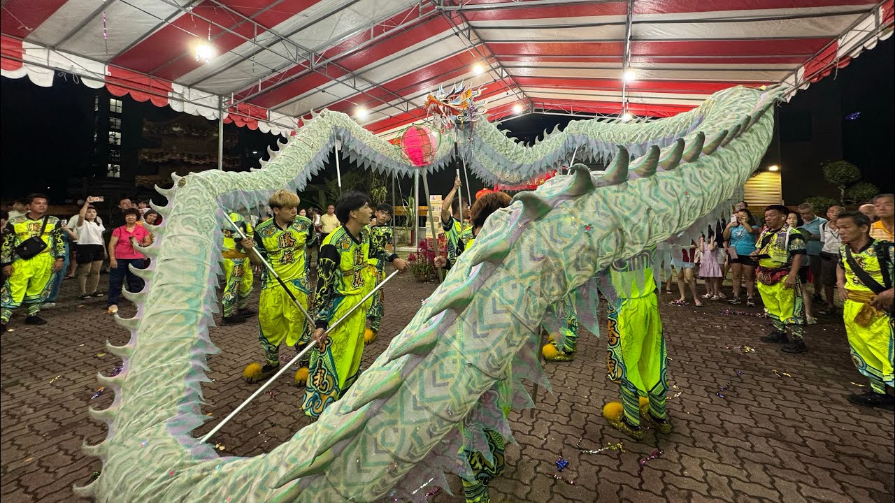 新加坡騰義體育會 Singapore Teng Ghee Dragon Dance Cai Qing Performance at 廣明堂 3 March 2026