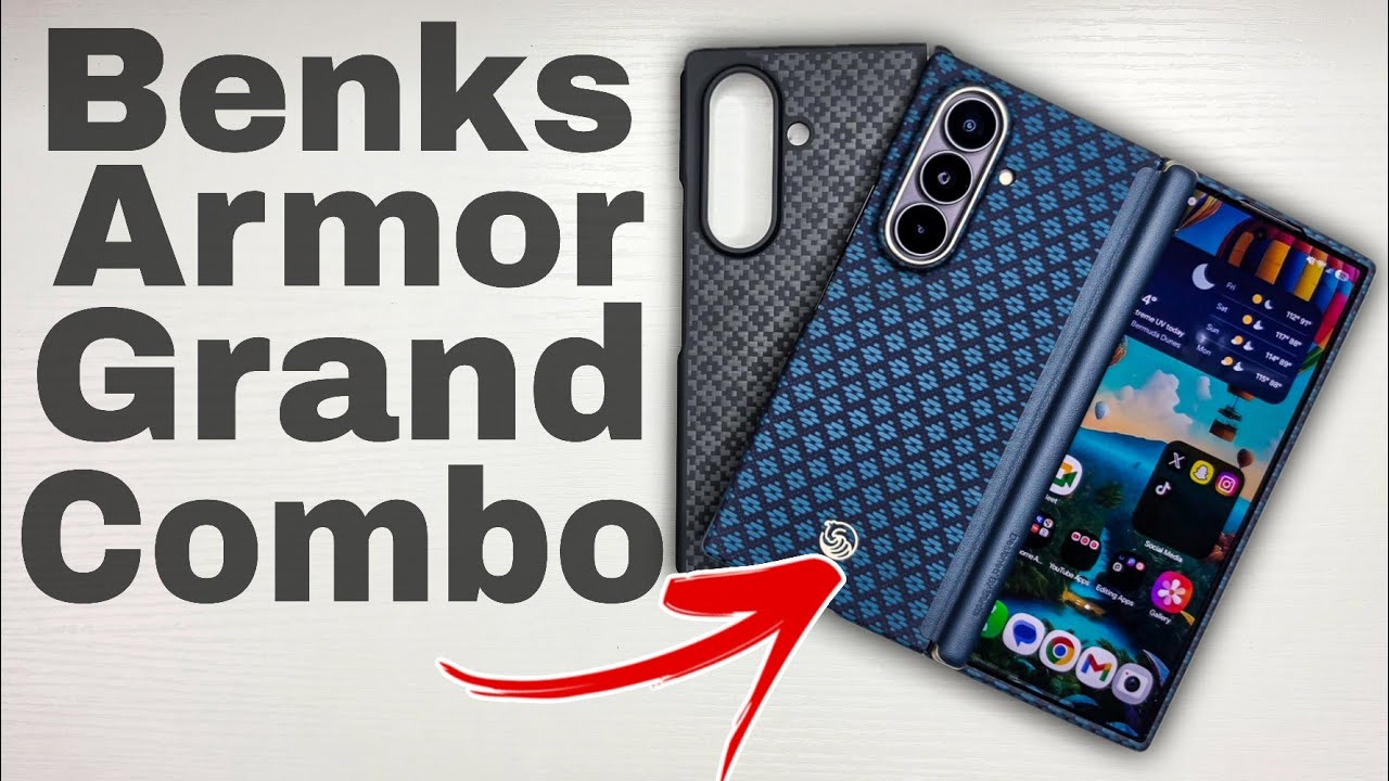 Обзор чехла Benks Armor Grand Combo для Samsung Galaxy Z Fold 8 Ultra