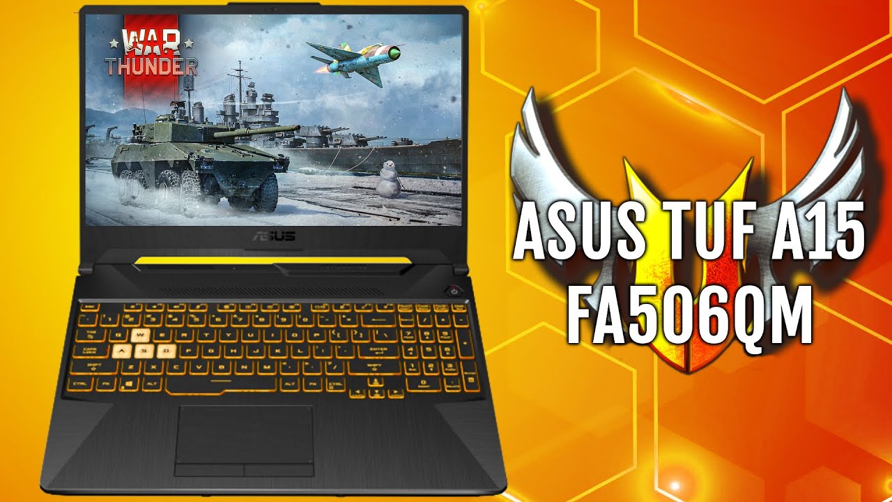 ASUS TUF A15 (2021) - War Thunder benchmark test (Ryzen 7 5800H, RTX 3060)