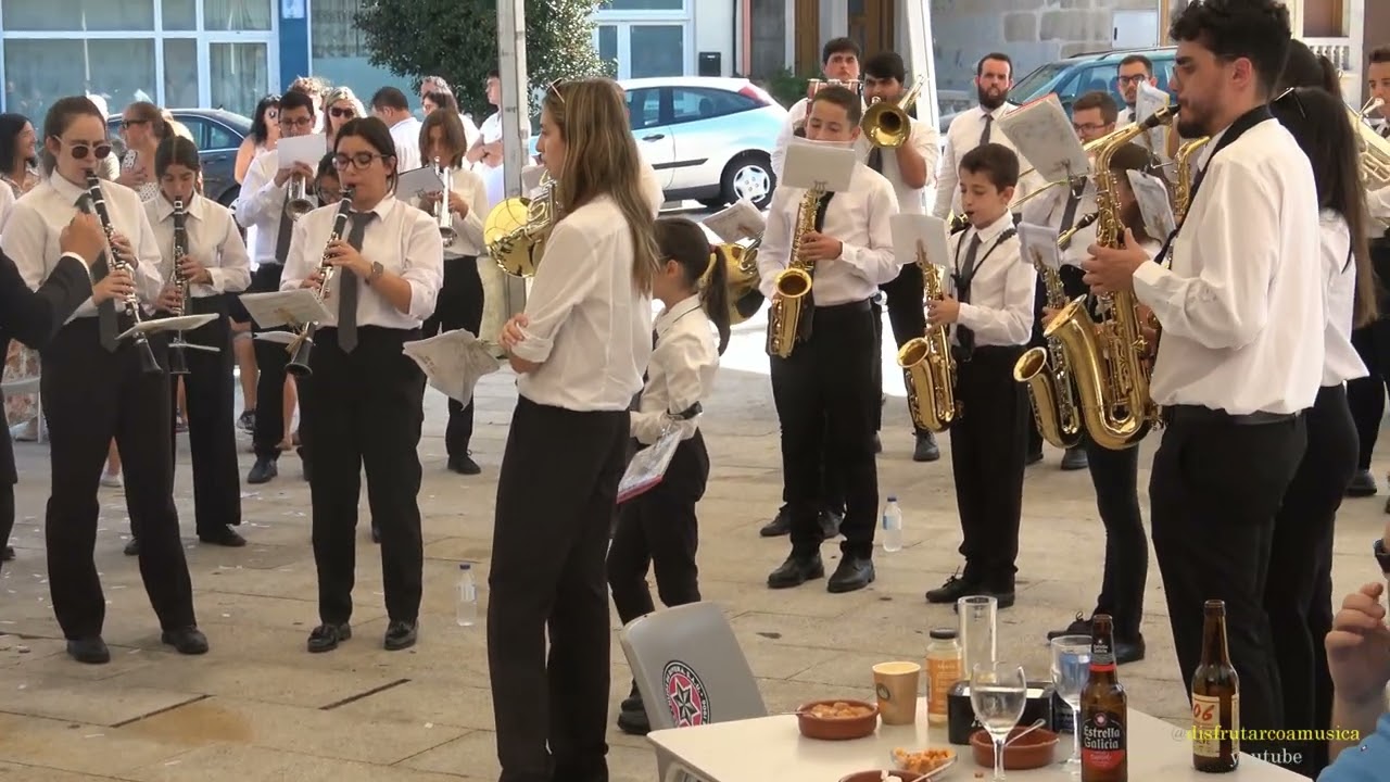 2023. 1 Outubro. Pasodoble Os tres Galeguiños. B. Música Municipal Caldas de Reis (Campo Lameiro)