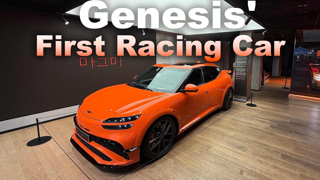 Genesis&rsquo; First Racing Car Ever: GMR-001 First Look (w/ GV60 Magma Concept) | Genesis Studio M&uuml;nchen